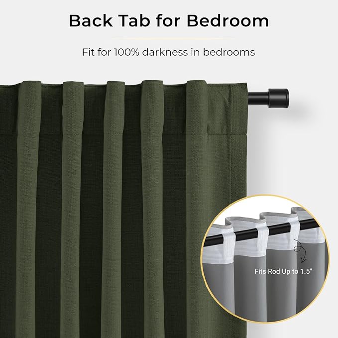 INOVADAY 100% Blackout Curtains - Image 6