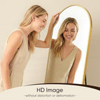 Antok 68" x26” Arched Full Length Floor Mirror, Free Standing/Wall Mount/Leaning - Image 6