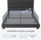 Allewie Queen Size Platform Bed Frame - Image 7