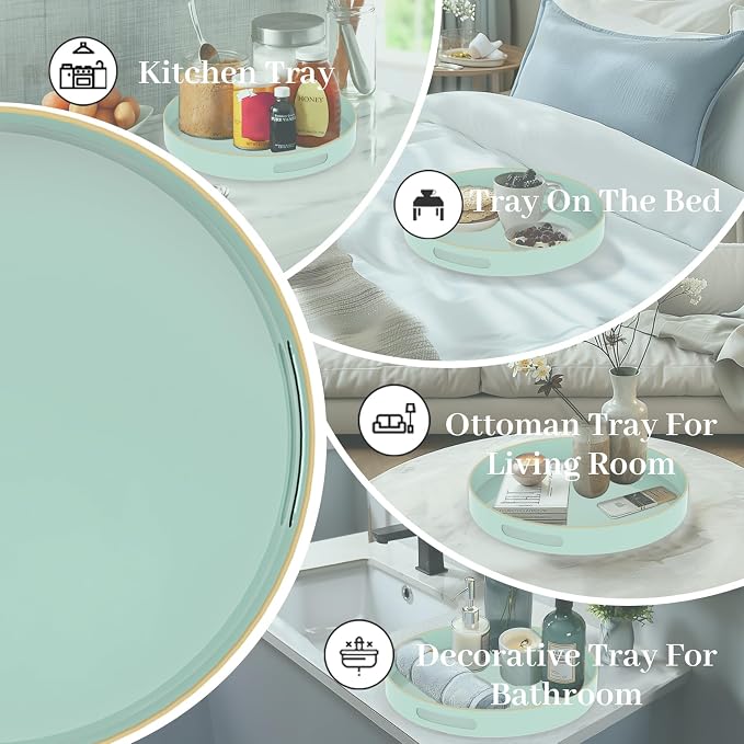 MAONAME Mint Green Decorative Tray - Image 7