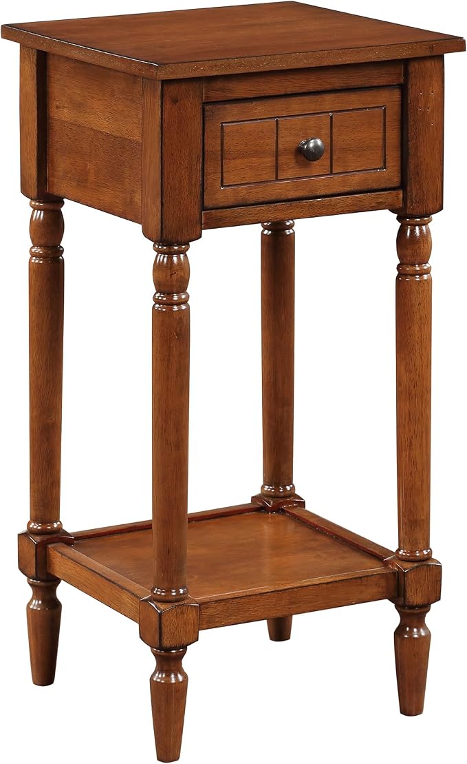 Convenience Concepts French Country Khloe 1 Drawer Accent End Table 14" by ConvenienceConcepts