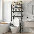 GloTika 4-Tier Over Toilet Storage - 150lb Total Capacity Metal Bathroom by QualityHomewareTimlessComfort
