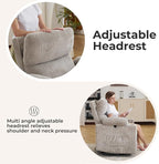 Oversized Power Recliner Chair Swivel Glider - Image 7