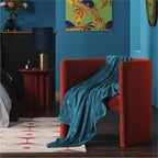 Bedsure GentleSoft Fleece Throw Blanket Teal - Image 7