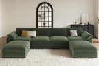 EASE MOOSE Oversized Sectional Modular Sofa, Large U Shape Sectional Couch Wide - Image 3