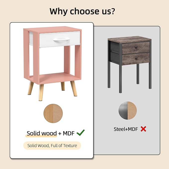 GYIIYUO Nightstands Set of 2 - Image 4
