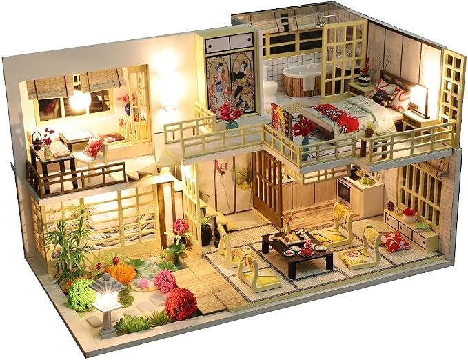 Flever Dollhouse Miniature DIY House Kit by Flever