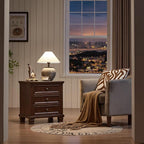 SAVOR LIFE Farmhouse Nightstand - Image 4