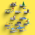 BlissBox 12-Pack Floating Display Shelves by BlissBox
