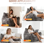 Bean Bag Chair for Adults, Oversized Memory Foam Bean Bag Chairs, Soft Corduroy - Image 5