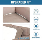 H.VERSAILTEX Super Stretch Individual Seat Cushion Covers Sofa Covers Couch - Image 6