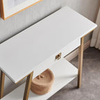 Leick Home 214346 Empiria Wood Console Table - Image 5