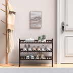 ROMGUAR CRAFT 3 Tier Bamboo Shoe Rack - Image 2