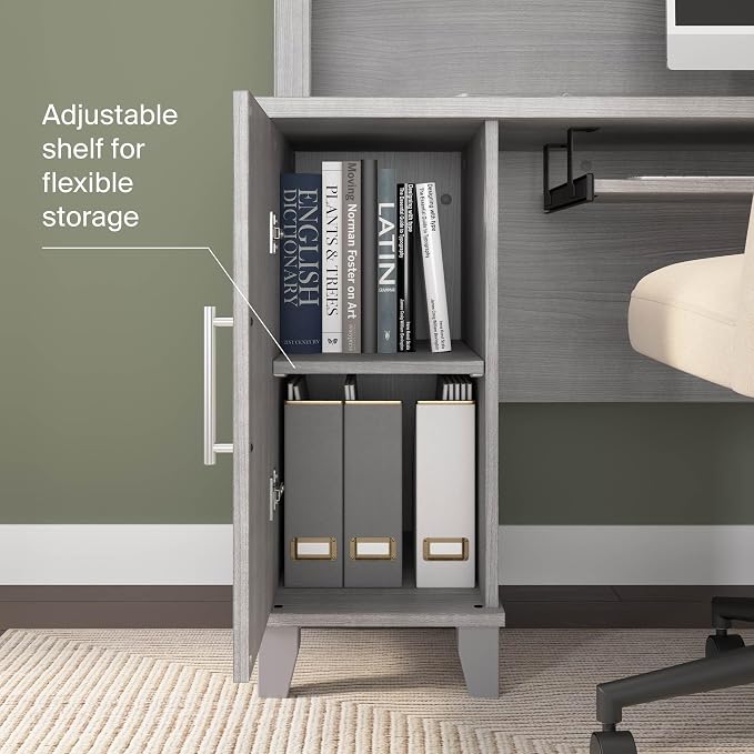 Bush Home 60-Inch L-Shaped Desk - Image 5