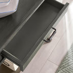 Topol Tray Edge Solid Wood Console Table - Image 5