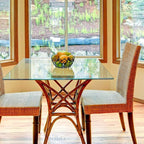 Dulles Glass 24 inch Square Glass Table Top - Image 2