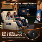 RV Loveseat Recliner Sofa, Wall Hugger Recliners - Image 3
