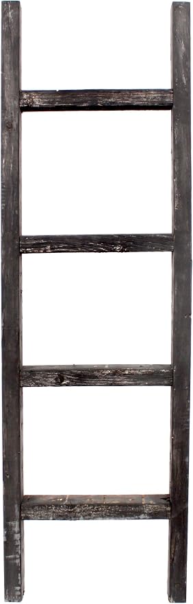 BARNWOODUSA Rustic Decorative Ladder by BarnwoodUSA