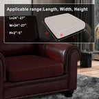ANARACHON Leather Look Couch Cushion Covers Sofa Seat Slipcovers Sets Couches - Image 3