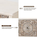 HOMPUS Farmhouse 3-Drawer Dresser - Image 5