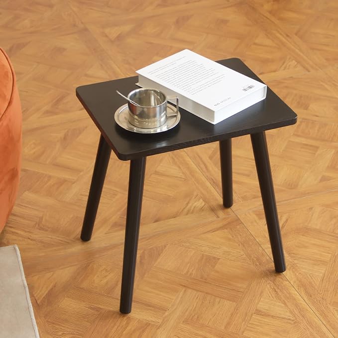 AWASEN Side Table, Small Black End Table - Image 6