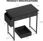 DUMOS 32" Home Office Computer Desk - Image 3