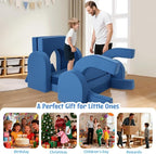 Kids Modular Play Sofa Convertible Foam Play Mat, Transformable Into a Game - Image 4