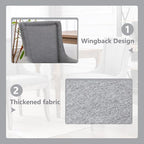 Modern Dining Chairs Set of 2, High Back Dining Chairs Side Chairs - Image 5