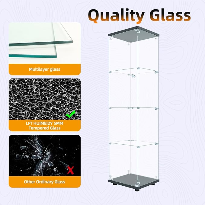 LFT HUIMEI2Y Glass Display Cabinet - Image 4