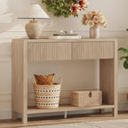 FATORRI Console Sofa Table, Wooden Entryway Table - Image 2