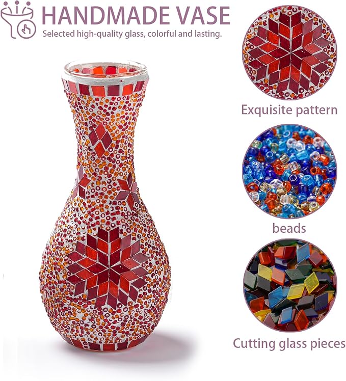 Turkish Mosaic Table Lamp for Living Room or Bedroom Decoration - Image 5