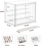Display Case for Collectibles 4 Layer Updated Adjustable Acrylic Display Case - Image 5