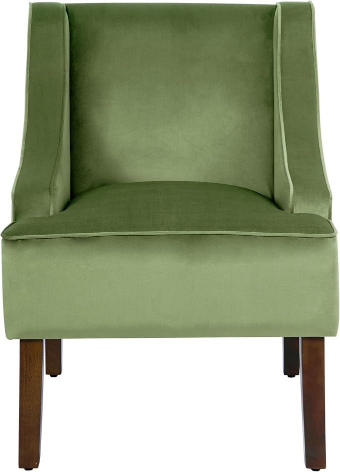 HomePop Velvet Swoop Arm Living-Room-Chairs - Image 5