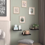 RYOFOBETTO Small Floating Shelf, 6X9 Inches Farmhouse Wall Shelves - Image 5