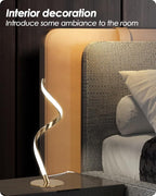 Yarra-Decor Modern Spiral Bedside Lamp - Image 5