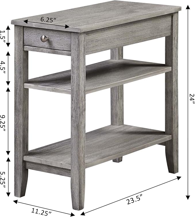 Convenience Concepts American Heritage Chairside End Table - Image 3
