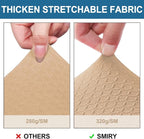 Smiry Waterproof Seat Covers for Dining Room Chairs Set of 6, Stretch Jacquard - Image 4