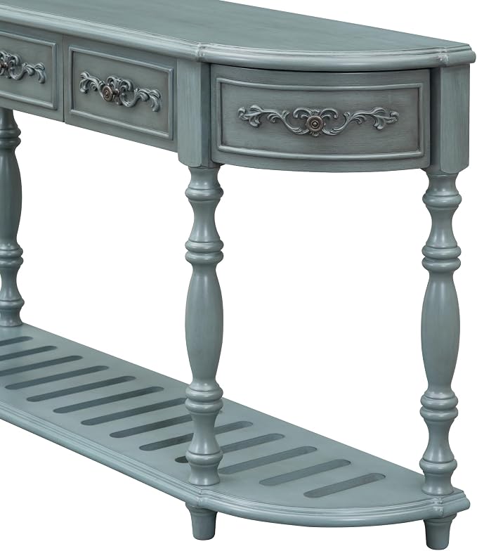 LUMISOL Half Moon Console Table - Image 6