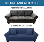 Sofa Slipcover with 2 Pillow Cover - Image 8