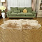 LLB Genuine Sheepskin Area Rug Wool Rug Fur Carpet Fluffy Shaggy Fur Rug - Image 5