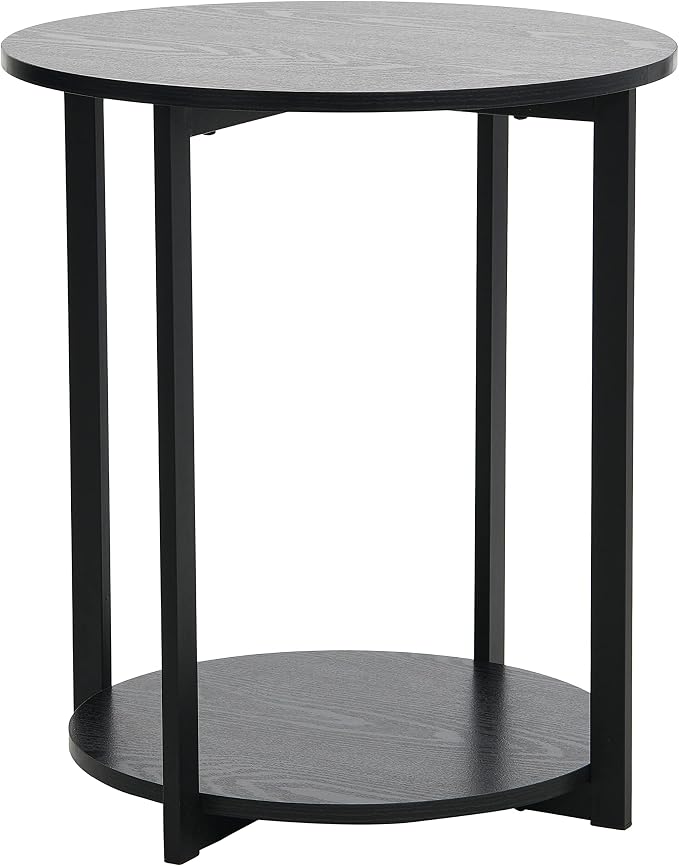 Household Essentials Jamestown Round Side End Table - Image 7