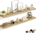 Fun Memories 55Inch Long Floating Shelves, 8 Inch Deep Shelves by FunMemories