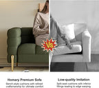 homary Boucle Sofa 79”, Modern 3 Seater Couch - Image 6