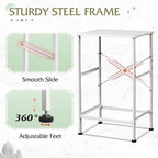 WLIVE White Night Stand, Small Dresser - Image 7