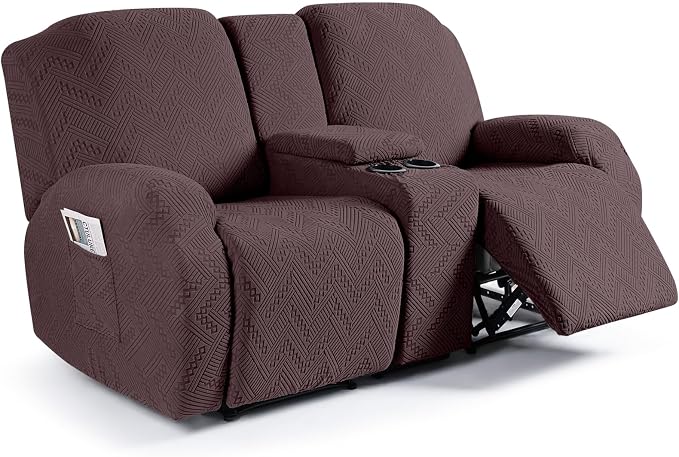 Ruaozz Loveseat Recliner Covers by RuaozzFurnitureCovers