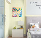 Grasscloth Peel and Stick Wallpaper Beige and Yellow Contact Paper 15.7inch x - Image 3