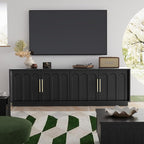 FORTUNETEC TV Stand for 75 Inch TV, Minimalist Media Console - Image 9