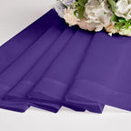 Purple Sheer Curtains, Sheer Curtains 84 inch Length 2 Panels Set, Rod Pocket - Image 5
