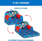 Delta Children - Mickey Mouse Cozee Buddy Flip-Out Kids Chair - Image 4
