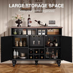 Vabches 45" Wine Bar Cabinet - Image 3